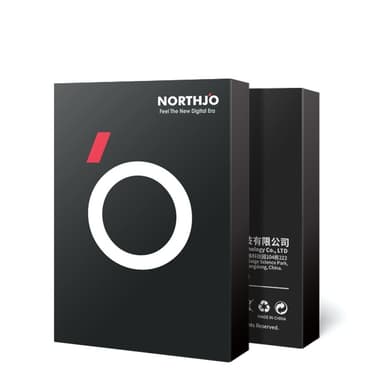 NORTHJO Kameran Linssinsuoja Glitterillä iPhone 16 Pro / 16 Pro Max, Karkaistu Lasi ja Metalli