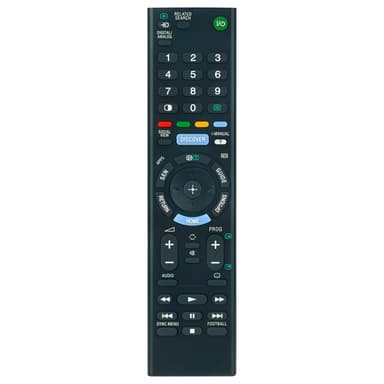 Kaukosäätimen vaihto RMT-TX101P:lle Sony TV:lle