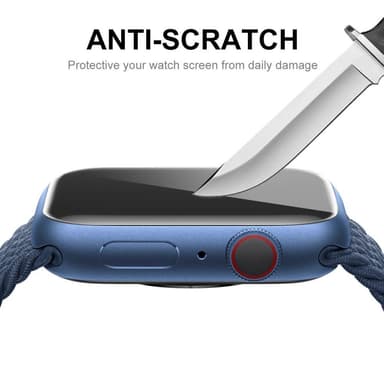 ENKAY Apple Watch Series 7 41 mm täysi peitto karkaistu lasi 2 kpl
