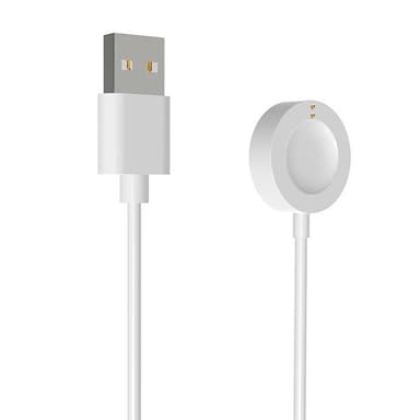Fossil Gen 4/Gen 5/Gen 6 USB-latauskaapelin teline - valkoinen