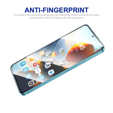 ENKAY HAT PRINCE 2Pcs Xiaomi 14T / 14T ProC Näytönsuoja Alumiini-Piilasi Kalvo