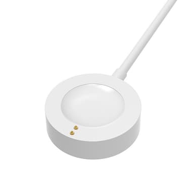Fossil Gen 4/Gen 5/Gen 6 USB-latauskaapelin teline - valkoinen