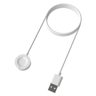 Fossil Gen 4/Gen 5/Gen 6 USB-latauskaapelin teline - valkoinen