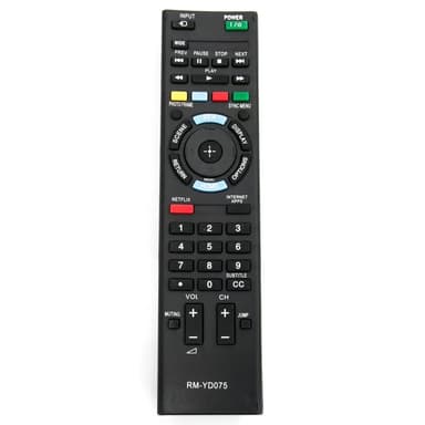 Kaukosäätimen vaihto RM-YD075:lle Sony TV:lle