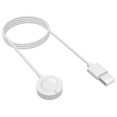 Fossil Gen 4/Gen 5/Gen 6 USB-latauskaapelin teline - valkoinen