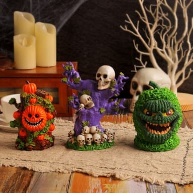 Halloween Spooky Horror Ornament Scary Decoration Party - Skull Tree