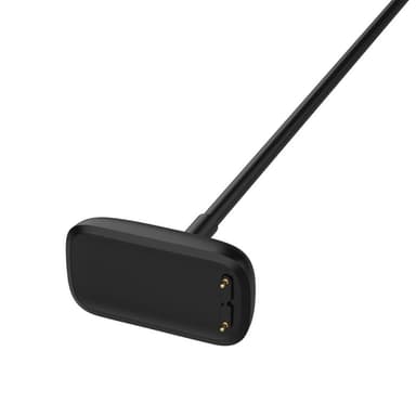 Fitbit Luxe/Charge 5 1m USB Latauskaapelin teline - Musta