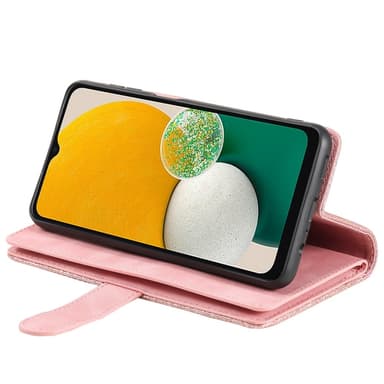 Samsung Galaxy A26 5G Kuori Vetoketjutaskulla ja 9 Korttipaikalla
