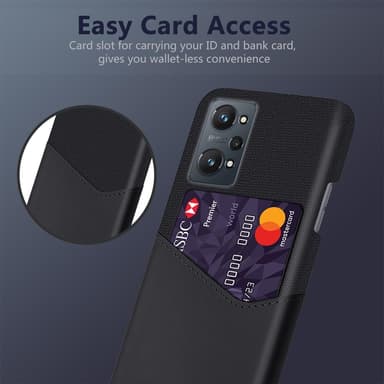 Realme GT Neo2 KSQ -kotelo korttipaikalla