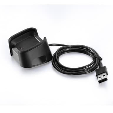 Fitbit Versa Lite 1m USB-laturi Älykellon lataustelakkakaapeli