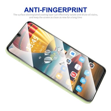 ENKAY HAT PRINCE Xiaomi Redmi 14C Näytönsuoja Alumiini-Piilasi Kalvo
