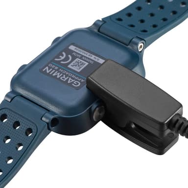 Garmin Lily/Vivomove HR 1m USB-latauskaapelin teline - musta