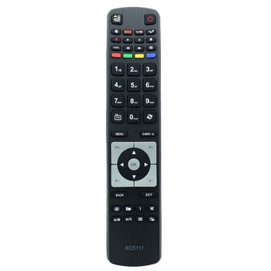 Kaukosäätimen vaihto RC5117:lle Hitachi TV:lle