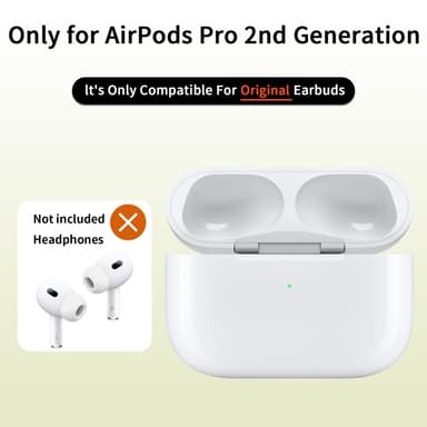 D03 AirPods Pro 2 Korvaava Latauskotelo Sisäänrakennettu 680mAh Akulla