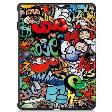 OnePlus Pad 2 Tri-fold Stand Wake/Sleep Cover -tablettikotelo - Graffiti