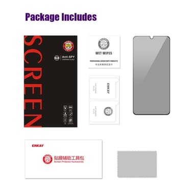ENKAY Xiaomi Redmi 14C -malliin Anti-Spy -suojakalvo
