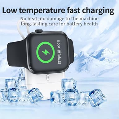 Langaton laturi Powerbank Apple Watch Series 7/6/5/4/3/2/1