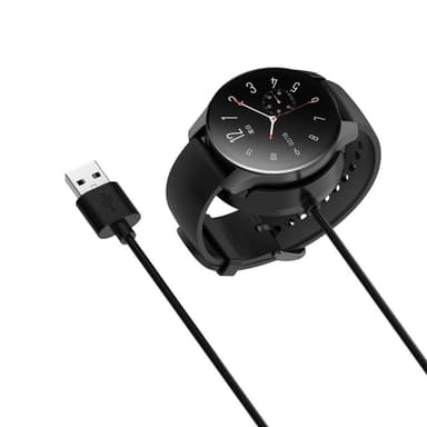 WA2156A Vivo WATCH 2 USB-latauskaapelin teline - musta