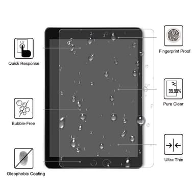 Karkaistun lasin näytönsuoja Apple iPad 10.2 2021/2020/2019