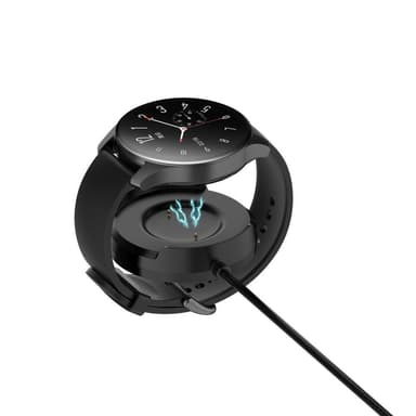 WA2156A Vivo WATCH 2 USB-latauskaapelin teline - musta