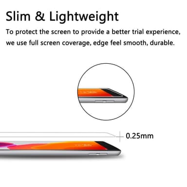 Karkaistun lasin näytönsuoja Apple iPad 10.2 2021/2020/2019