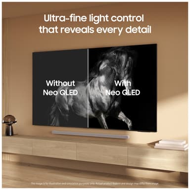 Samsung 85” QN77F 4K MiniLED älytelevisio (2025)