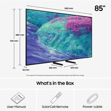 Samsung 85” QN1EF 4K MiniLED älytelevisio (2025)