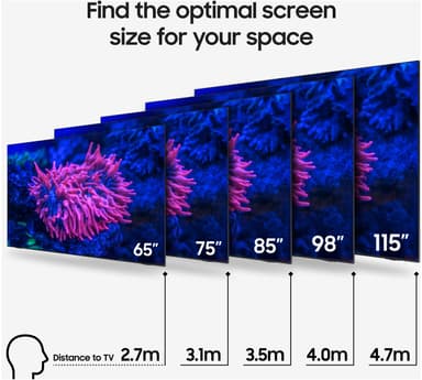 Samsung 55” QN1EF 4K MiniLED älytelevisio (2025)