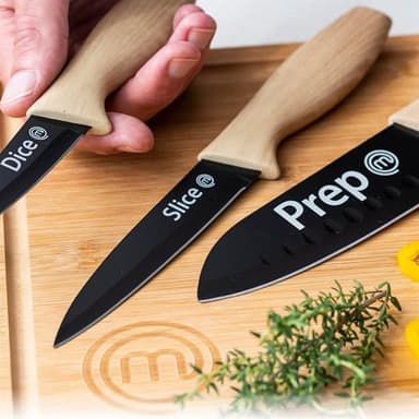 Masterchef Natural veitsisarja, jossa 3 veistä - Tunnettu MasterChef Suomesta