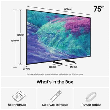 Samsung 75” QN1EF 4K MiniLED älytelevisio (2025)