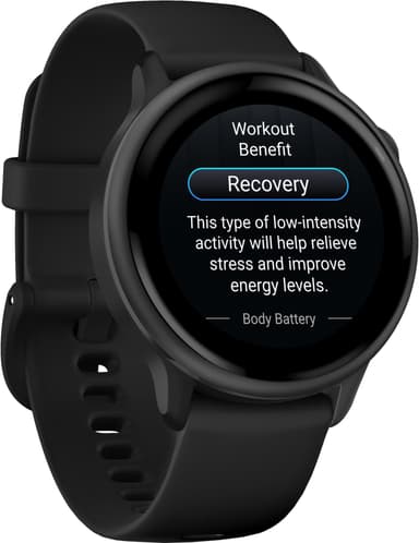 Garmin Vivoactive 6 älykello 42 mm (musta/liuskekivi)