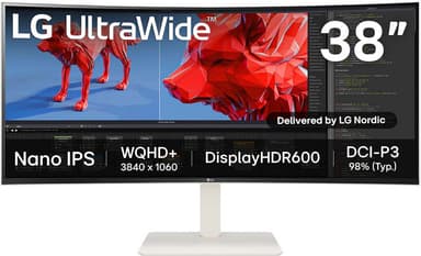 LG UltraWide 38WR85QC 38" kaareva näyttö