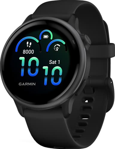 Garmin Vivoactive 6 älykello 42 mm (musta/liuskekivi)