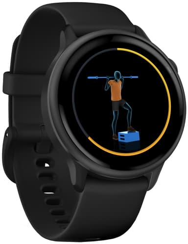 Garmin Vivoactive 6 älykello 42 mm (musta/liuskekivi)