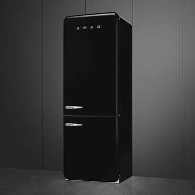 Smeg 50's Style Jääkaappipakastimet FAB38RBL6 (Musta)