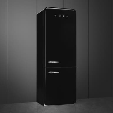 Smeg 50's Style Jääkaappipakastimet FAB38RBL6 (Musta)