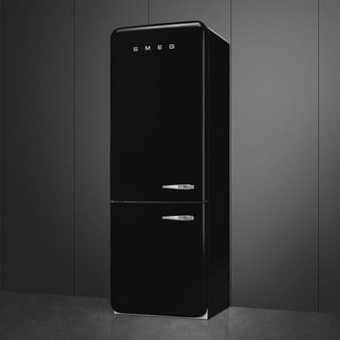 Smeg 50's Style Jääkaappipakastimet FAB38LBL6 (Musta)