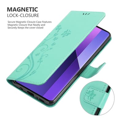 Xiaomi RedMi Note 13 Pro Plus Suojakuori Lompakkokotelo
