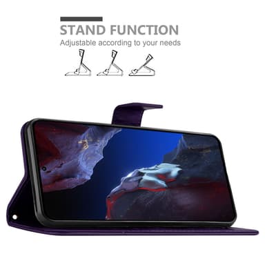 Xiaomi Poco F5 Pro Suojakuori Lompakkokotelo Kukka