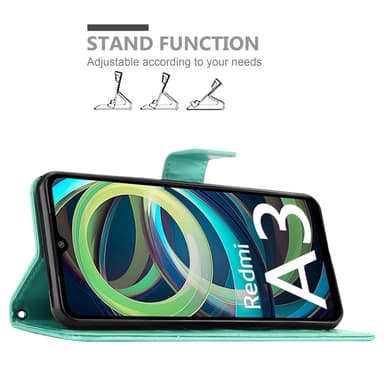 Xiaomi RedMi A3 / A3X Suojakuori Lompakkokotelo Kukka