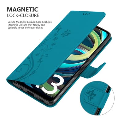 Xiaomi RedMi A3 / A3X Suojakuori Lompakkokotelo Kukka