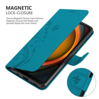 Samsung XCover 7 Suojakuori Lompakkokotelo Kukka