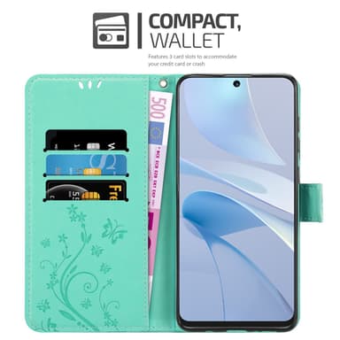 Huawei Nova 13i Suojakuori Lompakkokotelo Kukka