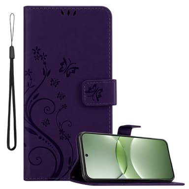 Huawei Nova 13 Suojakuori Lompakkokotelo Kukka