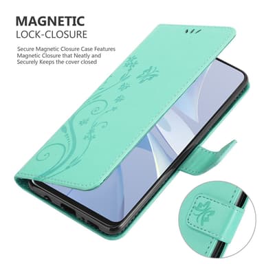 Huawei Nova 13i Suojakuori Lompakkokotelo Kukka