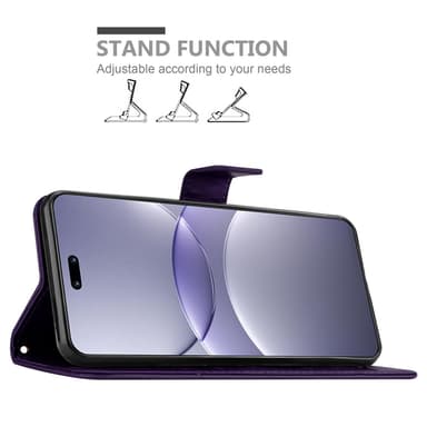 Huawei Nova 13 Pro Suojakuori Lompakkokotelo Kukka