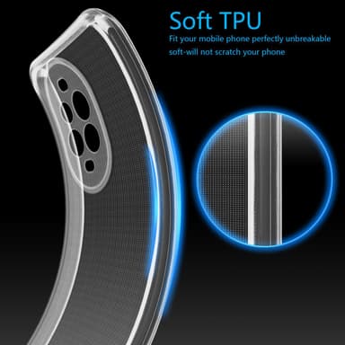 Huawei Nova 13 Pro Suojakuori Kotelo Case (Läpinäkyvä)
