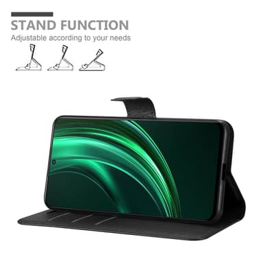 Realme 13 Suojakuori Lompakkokotelo (Musta)