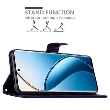 Realme 12 Pro Suojakuori Lompakkokotelo Kukka