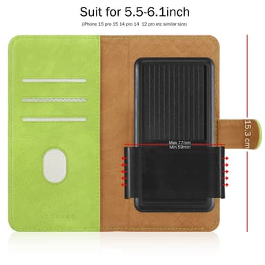 iPhone 16e Suojakuori Lompakkokotelo Case Cover
